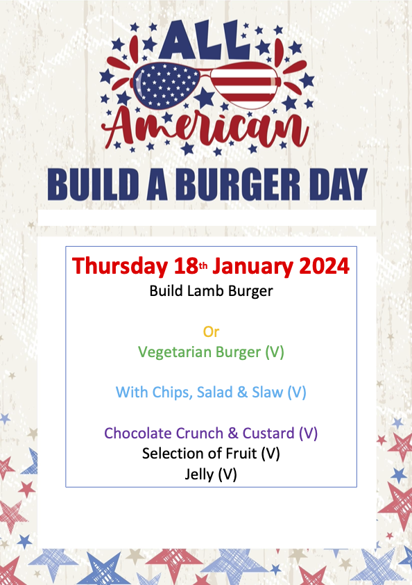 SPECIAL MENU 18 JANUARY 2024