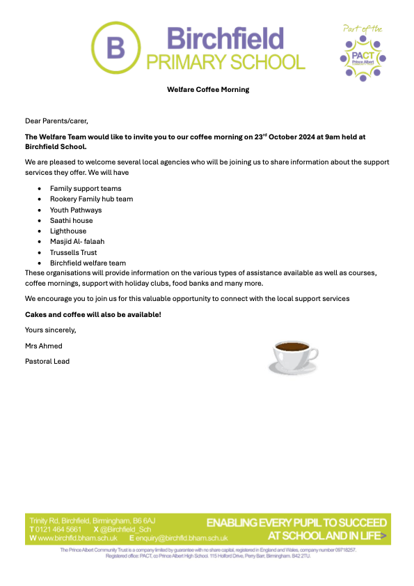 Coffee Morning
